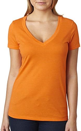 Next Level Apparel CVC Deep V (6640)