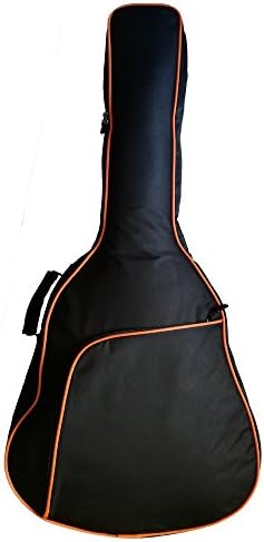Xinlinke Acoustic Guitar Gig Bag 41 Inch Soft Case Backpack with 10mm Padding