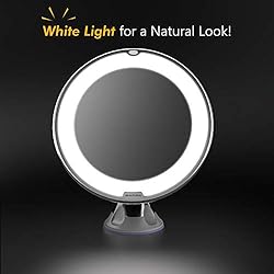 Beautural 10X Magnifying Makeup Mirror with LED