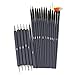 Glow 20 piece Nail Art Brushes and Nail Dotting Tools Set; Grey
