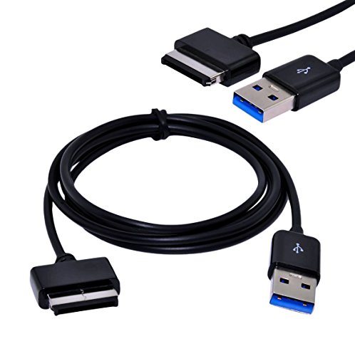 TacPower Extra Long 10Ft Charging Data Sync Cable USB to 40 Pin for ASUS Transformer Infinity tf700t