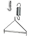Centralmall Heavy Duty Indoor Game Swing w/ Steel Triangle Frame and Spring