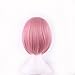 MOCOO High Quality Short Spiky Heat Resistant Hair Wigs Fashion Men's Cosplay /Party Costume Wigs (Pink) JF003PK