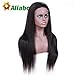 Aliabc Hair 4X4 Lace Closure Straight Human Hair Wigs Unprocessed Brazilian Virgin Remy Human Hair Natural Color (18