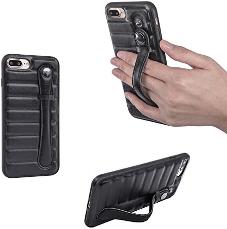 iPhone 7 Plus Hybrid Case, Cadima Hand Strap Kickstand Shockproof Cover for iPhone 7 Plus