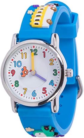 Kids Watch, 3D Cute Cartoon Waterproof Silicone Watch for Girl and Boy,Children Toddler Wrist Watches