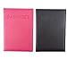 Honbay 2PCS Artificial Leather Passport Holder Cover Passport Case for Men and Women