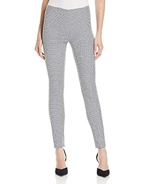 Womens Navalane Alington Geometric Print Pants 8 Ink White!