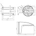 Wall mount Bracket DS-1258ZJ for Dome Camera Outdoor HD IP Dome Security Camera