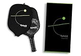 flybold Pickleball Paddle Graphite Face Polymer Honeycomb Core Ultra Cushion Grip Low Profile Edge Guard Perfect Grip Size Light Weight Neoprene Case (Pickleball Paddle)