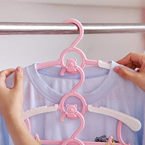 Cuhawudba Cintres De Vetement Pour Bebe Cintres De Vetement Danimation Mignon Telescopiques Pour Enfants Support De Vetements Pour Enfants Cintre En Plastique Pour Bebe Nouveau Ne Rose Cintres Cuisine Maison Mosquitocontrolequipment Com