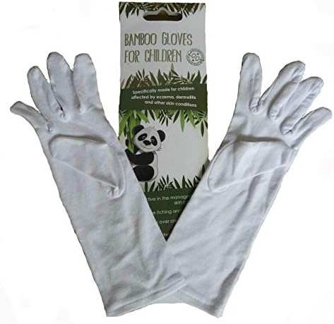 Bamboo Gloves for Children with Skin Conditions (9-10 Years)