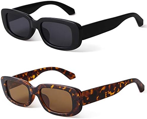 Amazon.com: Tskestvy 4 Pieces Retro Vintage Sunglasses Small  display picture 2