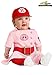 A League of Their Own Dottie Costume for Infants 12/18 Months Pink