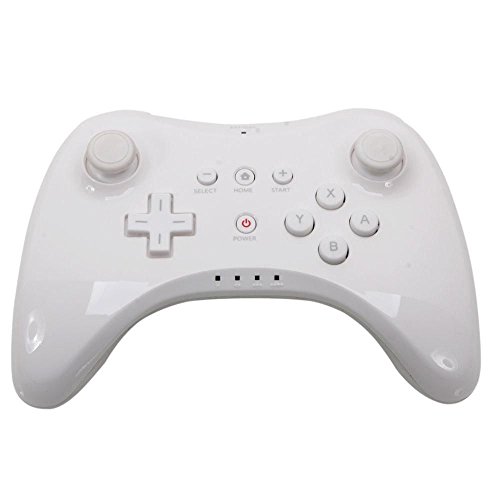 Accmart Wireless Classic Pro Controller Gamepad for Nintendo Wii Wii U White