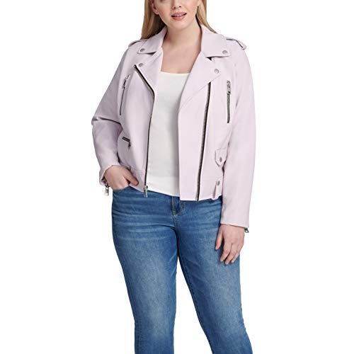 plus size denim motorcycle jackets