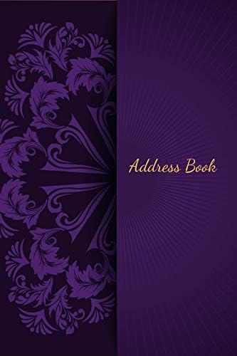 Address Book: For Contacts, Addresses, Phone Numbers, Emails & Birthday. Alphabetical Organizer Journal Notebook. Paperback – 6 Jun. 2019