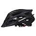 KINGBIKE Adult Bike Helmet, with Helmet Rain Cover/ Detachable Visor/ Safety Rear Led Light / Lightweight
