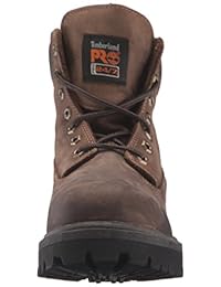 Bota aislada Timberland Pro Direct Attach, de 6 pulgadas, con punta de acero de seguridad, impermeable.