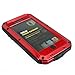 SplashETech Metal Extreme Shockproof Military Heavy Duty Tempered Glass Cover Case Skin for Apple iPhone 5 (Red/Black)