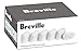 Breville BWF100 Single Cup Brewer Replacement Charcoal Filters White primary