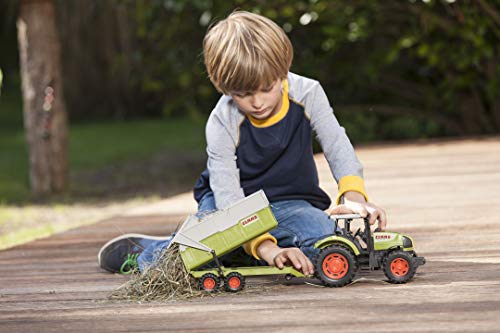 Dickie Toys 203739000 Toys CLAAS Ares Set, großer Traktor mit Anhänger und Kippmechanismus, 57 cm lang, für Kinder ab 3 Jahren – Bild 7