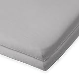 Babies R Us Grey Knit Bassinet Sheets - 2 Pack