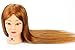 3-5 Days Delivery Neverland Beauty 26 Inch 30% Real Hair Hairdressing Cosmetology Training Head Mannequin Head Hairdresser Training Head w/Clamp For College and Professional Use #27
