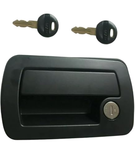 Amazon.com: 22660-04 Black Paddle Handle RV Door Lock with 2 Keys