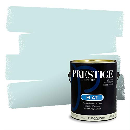 PRESTIGE Paints Exterior Paint and Primer In One, 1-Gallon, Flat, Comparable Ma…