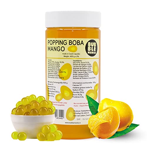 Popping Boba Fruit Pearls for Bubble Tea Fruit Bursting balls tapioca