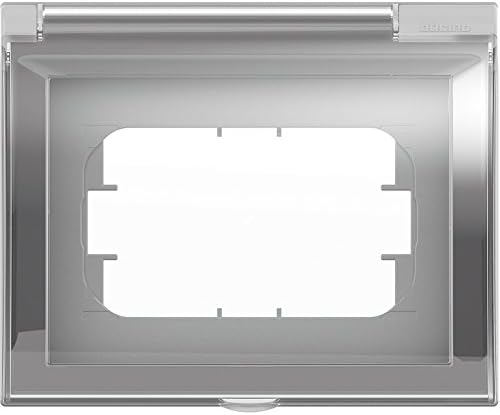 BTICINO IDROBOX Cover UNIVERSALE PROTETTIVA IP44 3 POSTI (SPORTELLO CHIUSO) 26603 *, grey - Image 4