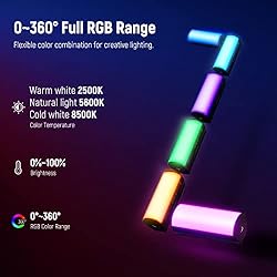 NEEWER 2 Pack Magnetic Handheld Light