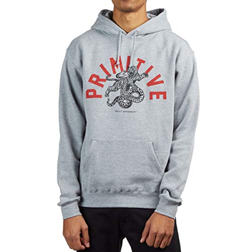 Primitive Big Arch Rumble Hoodie - Athletic Heather - XL