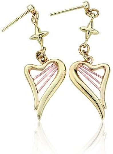 Clogau gold heart earrings Clearance