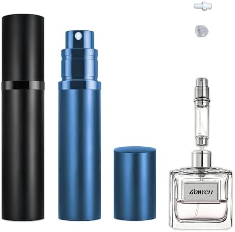 Amazon.com: Silver Metallic Perfume Atomizer Spray 10 ML for purse