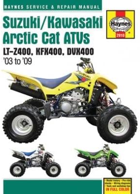 Suzuki LTZ-400 KFX400 DVX400 Haynes Workshop Manual