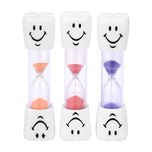BS Bluesnow 3 PCS Plastic 2 Minutes Kids Toothbrush Timer Dentist Gift - Thumbnail 4