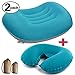 OLUNNA Camping Pillow Inflatable Travel with Neck Pillow U-Shaped, Ultralight Hiking Pillow Compressible, Compact, Comfortable, Ergonomic Pillow Camping, Backpacking, Airplanes Road Trips primary