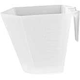The Scoopie Long Handle Measuring Scoop - 2 Cup 16oz Opaque Spoon Single | Long handle plastic measuring scoop, Food grade BPA free polypropylene plastic, Perfect for kitchen baking pet food &amp; powders