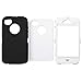 Insten Hybrid Case for Apple iPhone 4/ 4S - Retail Packaging - Black