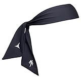 KO Head Tie Headband / Sports Sweatband for Tennis, Basketball, Workout or Running, Head Bands for Men and Women by French Fitness Revolution