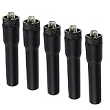 Retevis SMA-F Soft 2 Way Radio Antenna Dual Band VHF/UHF Compatible with Kenwood Baofeng UV-5R BF-888S Retevis H-777 RT7 Walkie Talkies(5 Pack)