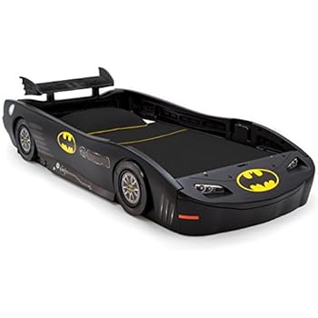 DC Comics Batman Batmobile Car Twin Bed by Delta Children