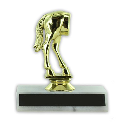 SHOP AWARDS AND GIFTS Customizable Horse Rear End Figure Trophy, Includes Personalization