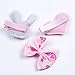 KOONY Baby Girls Hair Clips Hair Bow Barrettes Alligator Clips Hair Accessories (PinkA)