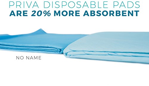 Priva Stay Dry Ultra Disposable Pads, 30x 36, 50 Pack