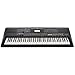 Yamaha PSREW410 76-Key Portable Keyboard with Adjustable Double X Keyboard Stand and X Style Keyboard Bench Bundle (3 Items)