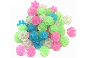 36 Round Beads Different Colored Bicycle Bicycle Wheel Spokes Glowing Plastic Clip Beads Spoke Accessories Ornament Bicycle B