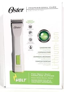 Oster Volt Cordless Pet Clippers with Detachable Lithium-Ion Battery